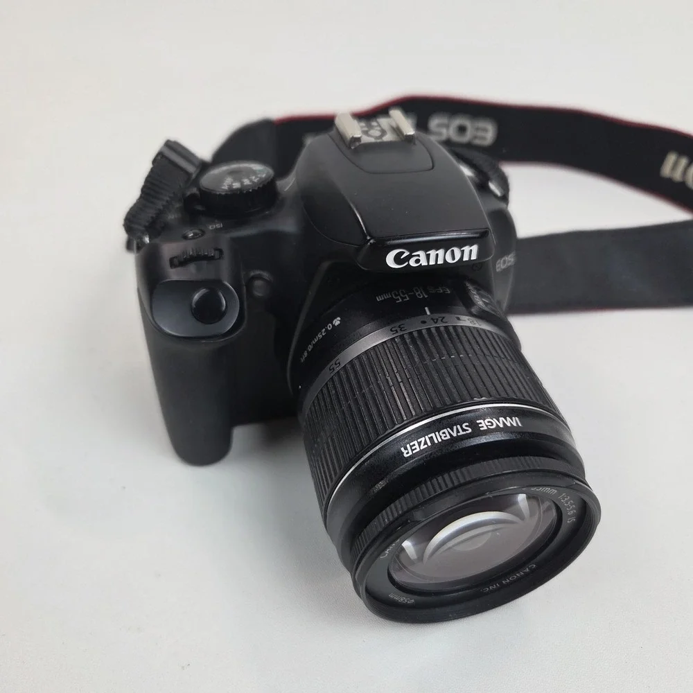 Canon EOS Rebel XS Digital SLR Camera w/18-55mm Lens Charger SD + Battery Tested - Picture 5 of 16